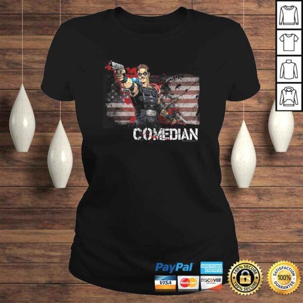 Funny Watchmen Comedian Shirt - Image 3