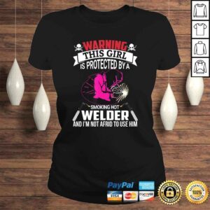 ClassicLadies Funny Welder Wife Girlfriend Shirt Women Birthday Gift Tee