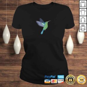 ClassicLadies Funny Womens Hummingbird Shirt Womens Summer Birthday Gift Humming Bird Shirt