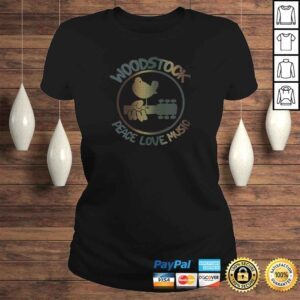 ClassicLadies Funny Woodstock Technicolor Birdie Shirt