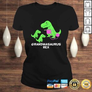 ClassicLadies GRANDMASAURUS Rex Fun Grandma Dinosaur Shirt Saurus