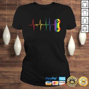 ClassicLadies Gamer Gaming LGBTQ Bisexual Lesbian Trans Gay Pride Tee TShirt