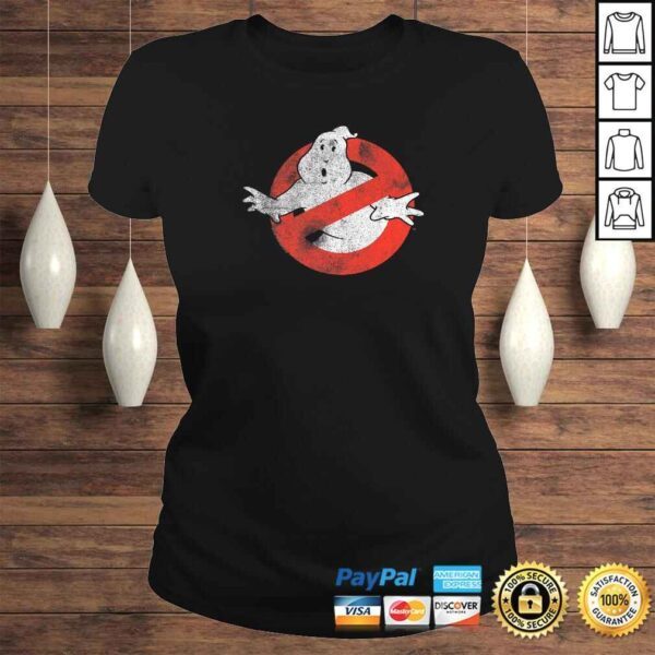 Ghostbusters Distressed No Ghost No Type Shirt - Image 3