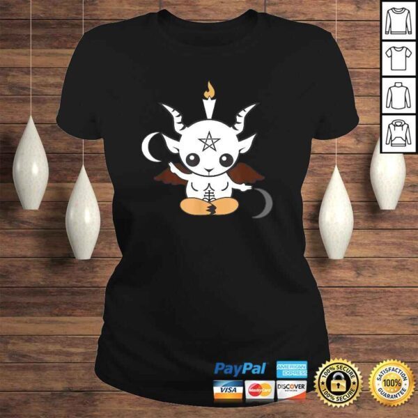 Goat BaphomeShirt  Occult Satanic Lucifer Gift Women Men TShirt - Image 3