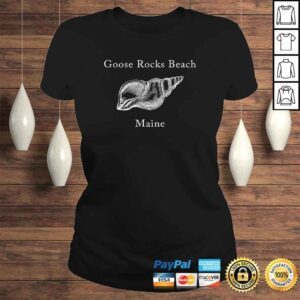 ClassicLadies Goose Rocks Beach Maine Shell TShirt