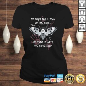 ClassicLadies Gothic Horror Deaths Head Moth Slogan TShirt