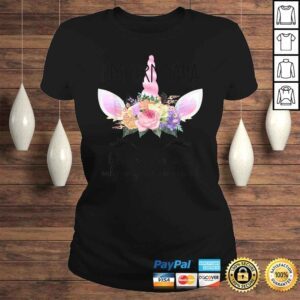 ClassicLadies Grandmothers Birthday Gift Shirt for Grandma Unicorn Nana