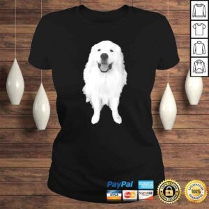 ClassicLadies Great Pyrenees Dog Smiling TShirt