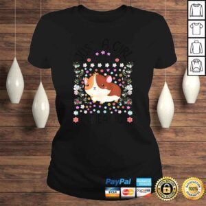 ClassicLadies Guinea Pig Lover Just A Girl Who Loves Guinea Pigs Cute TShirt