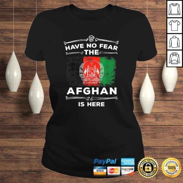 Have No Fear The Afghan Is Here Halloween Afghanistan Flag TShirt - Image 3