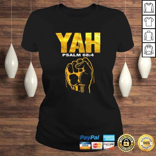 Hebrew Israelite Gold Yah Clothing Yahweh TShirt - Image 3