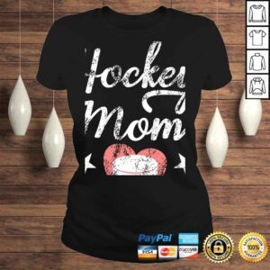 ClassicLadies Hockey Mom Hoodie for Women Heart SweaShirt