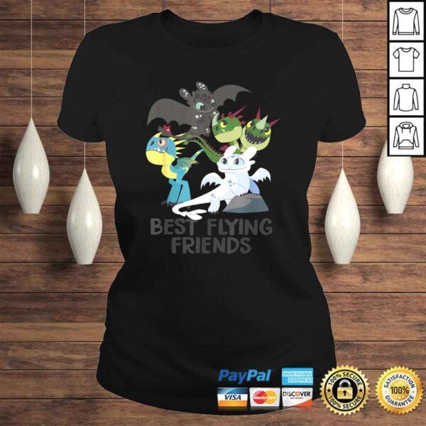 How to Train Your Dragon 3 Hidden World Best Friends TShirt - Image 3