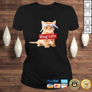 ClassicLadies Hug life kitty cat thug gansta kitten kitteh Shirt funny