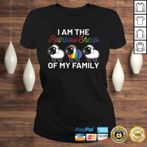 ClassicLadies I Am The Rainbow Sheep Of My Family Im My LGBT Pride SupporTShirt