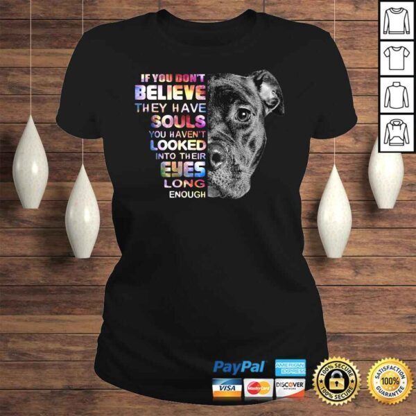 I Love My Pitbull Woman Love Her Pitbull TShirt Gift - Image 3