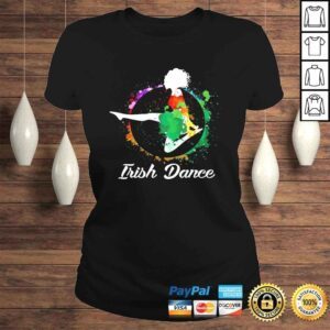 ClassicLadies IRISH DANCE ART COLOR TShirt