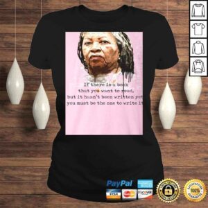 ClassicLadies If There is A Book That You Want to Read Be The One to Write Toni Shirt VNeck