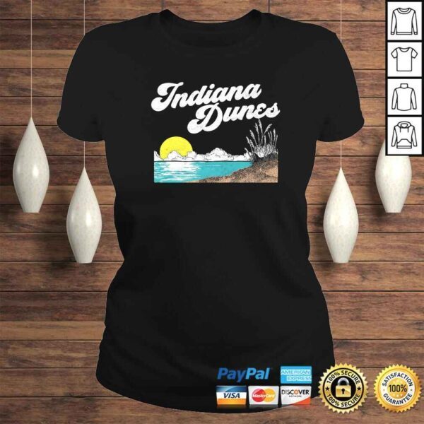 Indiana Dunes National Park Retro Vintage 80's TShirt Gift - Image 3