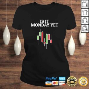 ClassicLadies Is It Monday YeShirt Funny Stock Market Traders Gift