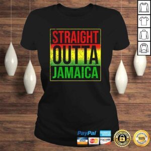 ClassicLadies Jamaica Straight Outta Jamaica Rasta Shirt