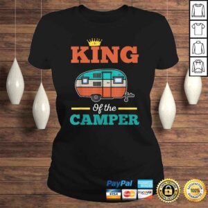 ClassicLadies King of the CamperFunny Camper Shirt For Mens Fathers Day