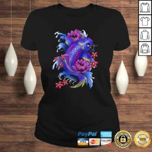 ClassicLadies Koi Fish Cool Japanese Tattoo Jinli Japan Coi Carp Gift Idea Shirt