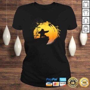 ClassicLadies Kung Fu Panda Po Tai Chi Sunset Silhouette Shirt