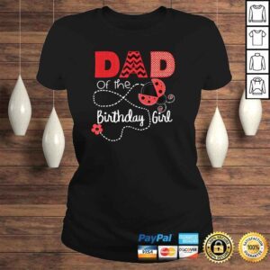 ClassicLadies Ladybug Birthday Matching Shirt Mom Outfit