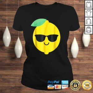 ClassicLadies Lemon Sunglasses Shirt Lime Sour Tee 1