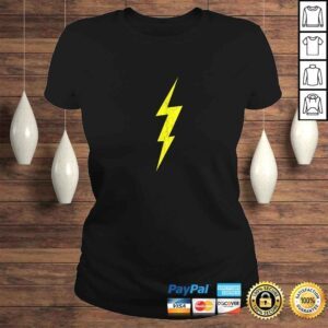 ClassicLadies Lightning Bolt Electrical Storm Graphic Icon Tee TShirt