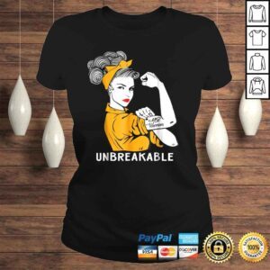 ClassicLadies MS Warrior Unbreakable Shirt Multiple Sclerosis Awareness