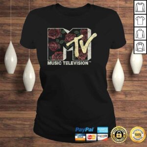 ClassicLadies MTV Rose Floral Music Television Logo Pullover Hoodie