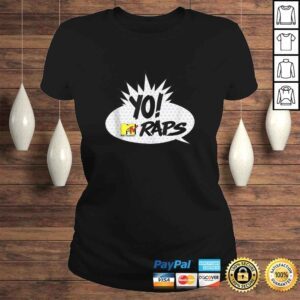 ClassicLadies MTV YO MTV Raps Comic Book Talk Bubble Shirt