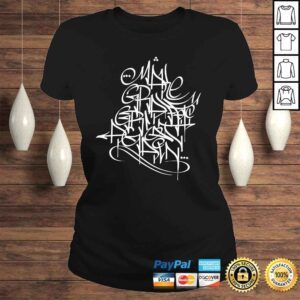 ClassicLadies Make Graffiti Great Again White Handstyle Tag Tee Shirt