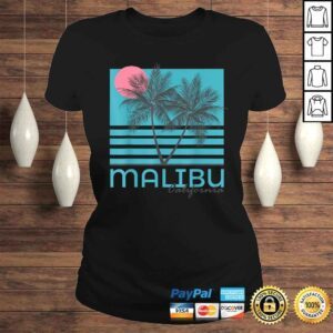 ClassicLadies Malibu California Shirt Vintage Souvenirs