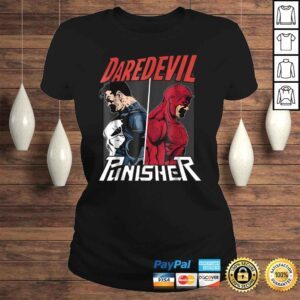 ClassicLadies Marvel Daredevil The Punisher Only One Way Graphic TShirt