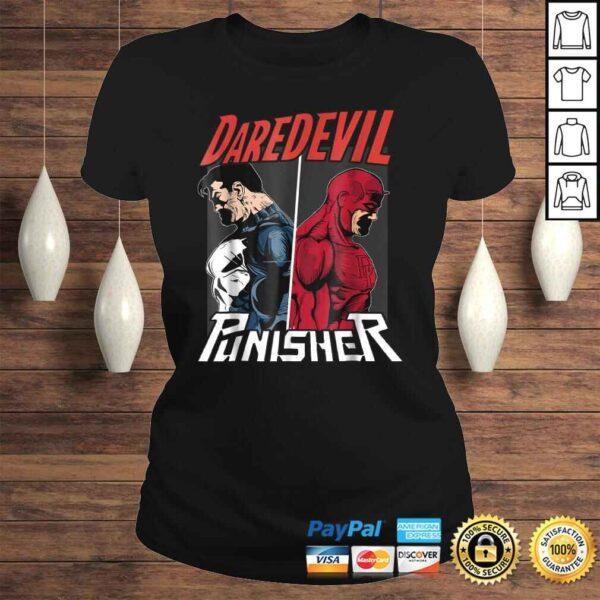 Marvel Daredevil The Punisher Only One Way Graphic TShirt - Image 3