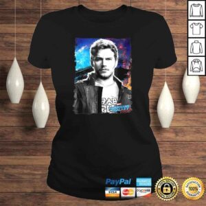 ClassicLadies Marvel Guardians Of The Galaxy 2 Star Lord Graphic VNeck TShirt