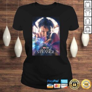 ClassicLadies Marvel Studios Doctor Strange Movie Poster Graphic Shirt