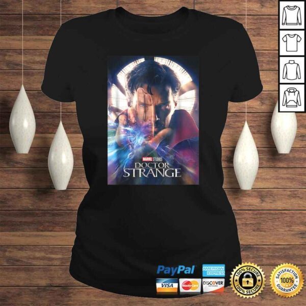 Marvel Studios Doctor Strange Movie Poster Graphic Shirt - Image 3