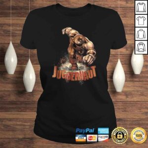 ClassicLadies Marvel XMen The Juggernaut Grunge Smash Shirt