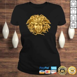 ClassicLadies Medusa Head Snake Hair Greek mythology Monster Gift TShirt