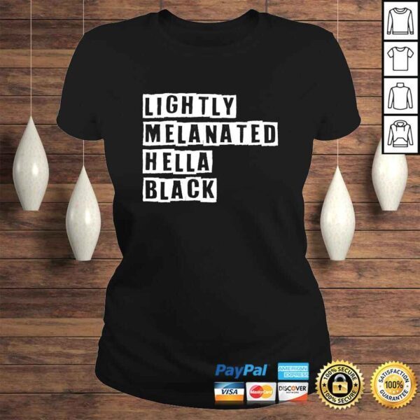 Melanated African American V-Neck T-Shirt - Image 3