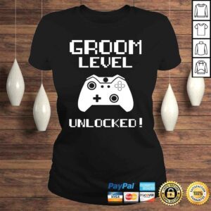 ClassicLadies Mens Groom Bachelor Party Shirt Funny Gamer Groom Shirt