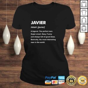 ClassicLadies Mens Javier Name Gift Top