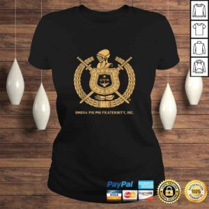 ClassicLadies Mens Omega Psi Phi Fraternity Inc Gift TShirt