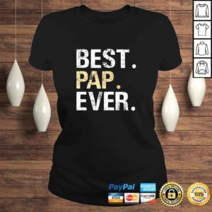 ClassicLadies Mens Pap Gift from Granddaughter Grandson Best Pap TShirt