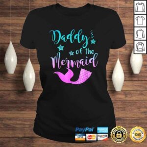 ClassicLadies Mermaid Shirt Daddy of the Mermaid Birthday TShirt