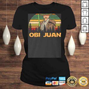 ClassicLadies Mexican OBI Juan with Sombrero Funny Cinco De Mayo Movie Parody Star Wars TShirt